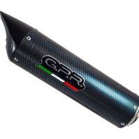 GPR auspuff kompatibel mit  Honda Cbr 1000 Rr 2004-2007, Tiburon Poppy, Rennauspuff, mit Verbindungsrohren, Artikel ohne Genehmigung 