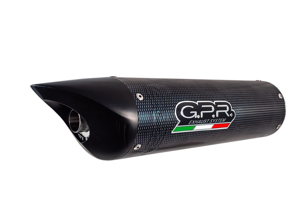GPR auspuff kompatibel mit  Honda Cbr 1000 Rr 2004-2007, Tiburon Poppy, Rennauspuff, mit Verbindungsrohren, Artikel ohne Genehmigung 