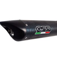 GPR auspuff kompatibel mit  Honda Cbr 1000 Rr 2004-2007, Tiburon Poppy, Rennauspuff, mit Verbindungsrohren, Artikel ohne Genehmigung 