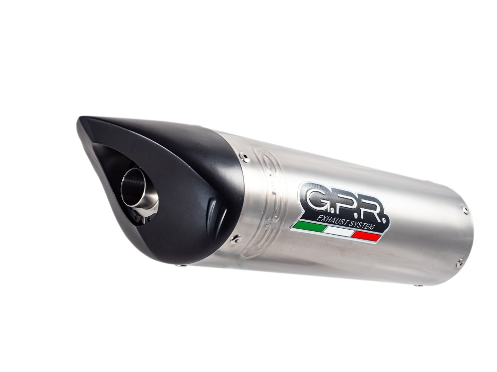 GPR auspuff kompatibel mit  Honda Cbr 600 Rr  2007-2018, Tiburon Titanium, Rennauspuff, mit Verbindungsrohren, Artikel ohne Genehmigung 