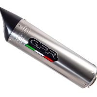 GPR auspuff kompatibel mit  Honda Cbr 600 Rr  2007-2018, Tiburon Titanium, Rennauspuff, mit Verbindungsrohren, Artikel ohne Genehmigung 