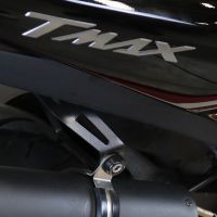 GPR auspuff kompatibel mit  Yamaha T-Max 530 2017-2021, Furore Evo4 Nero, Homologierte auspuff mit verbindungsrohr und katalysator 