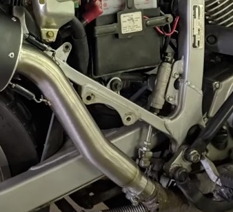 GPR auspuff kompatibel mit  Honda Transalp Xl 600 V 1996-1999, Ghisa , Zugelassener legaler Slip-On-Auspuff mit Abe, einschließlich abnehmbarem DB-Killer und Verbindungsrohr 