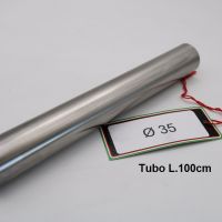 GPR auspuff kompatibel mit  Cafè Racer Cafè Racer 1-, Tubo inox D. 35mm X 1mm L.1000mm,  