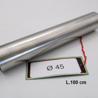 GPR auspuff kompatibel mit  Cafè Racer Cafè Racer 1-, Tubo inox D. 45mm X 1mm L.1000mm,  