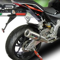 GPR auspuff kompatibel mit  Aprilia Tuono V4 1100 -Rr -Factory 2015-2016, M3 Inox , Rennauspuff, mit Verbindungsrohren, Artikel ohne Genehmigung 
