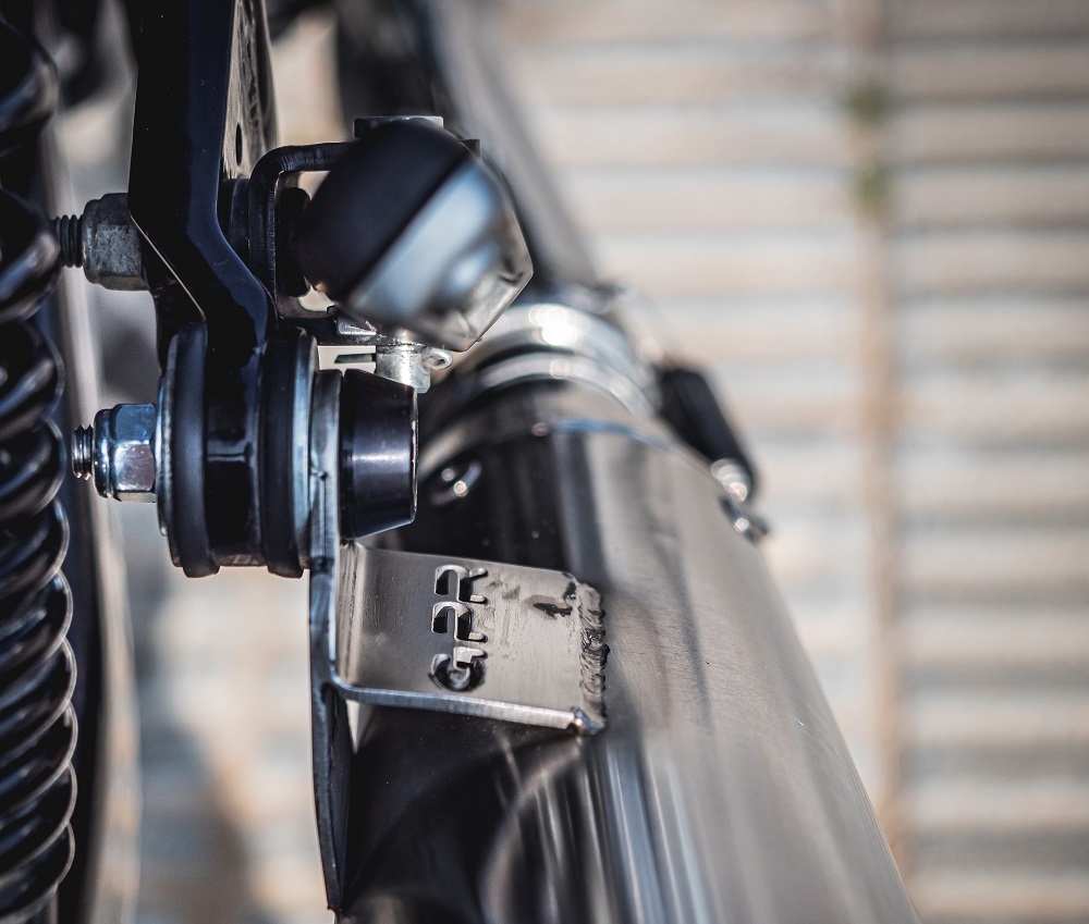 GPR auspuff kompatibel mit  Bmw R 1100 R -Rs  1994-2002, Ultracone Inox Cafè Racer, Universell zugelassener Schalldämpfer mit ABE, inklusive herausnehmbarem db-Killer, ohne Verbindungsrohr 