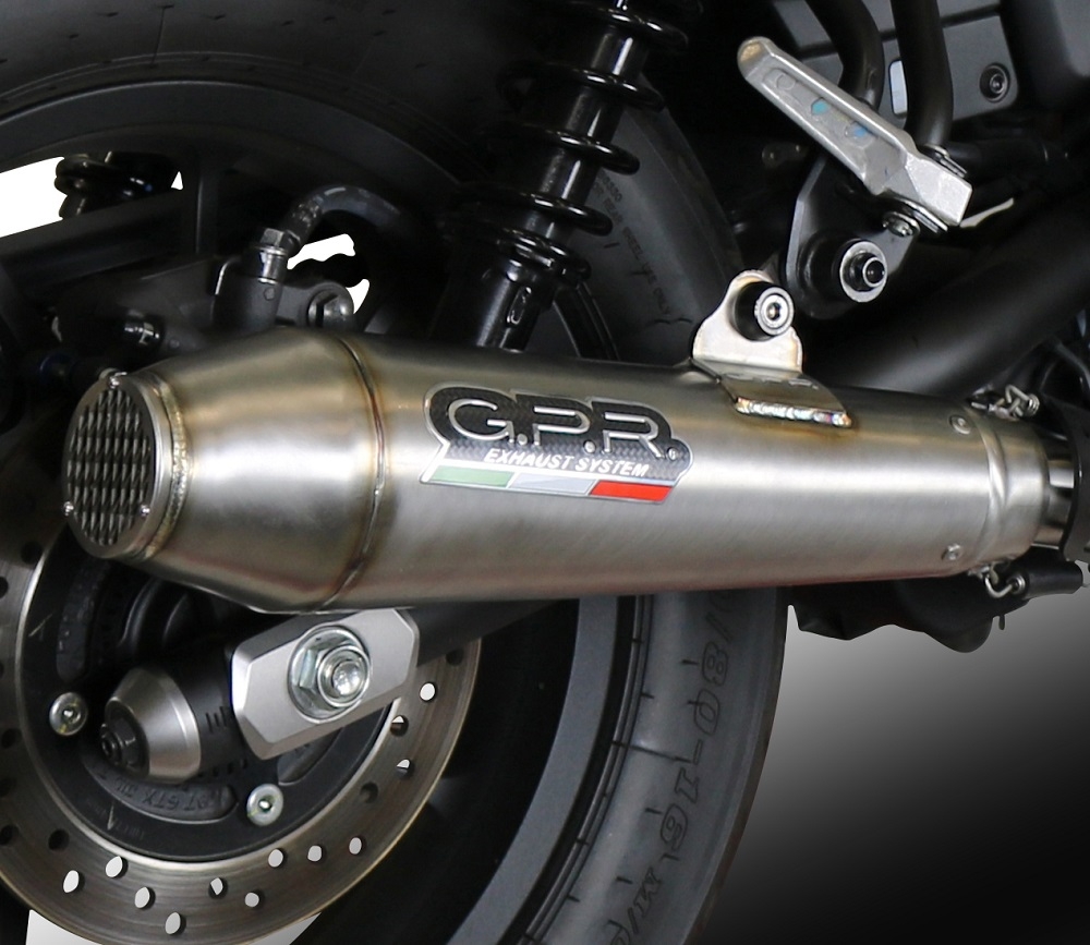 GPR auspuff kompatibel mit  Royal Enfield Classic 350 2021-2023, Ultracone, Rennauspuff, mit Verbindungsrohren, Artikel ohne Genehmigung 