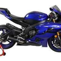GPR auspuff kompatibel mit  Yamaha Yzf R6 2017-2025, M3 Black Titanium, Zugelassener legaler Slip-On-Auspuff mit Abe, einschließlich abnehmbarem DB-Killer und Verbindungsrohr 