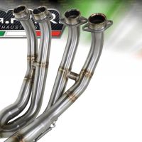 GPR auspuff kompatibel mit  Yamaha Yzf R6 2017-2024, M3 Titanium Natural, Kompletter Rennauspuff, geliefert mit spezifischem Krümmer, Artikel ohne Homologation 