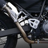 GPR auspuff kompatibel mit  Yamaha Xt 660 X-R  2004-2014, Furore Nero, Doppelt homologierter legaler Slip-On-Auspuff mit ABE, einschließlich abnehmbarer DB-Killer, Link Pipes und Katalysatoren 