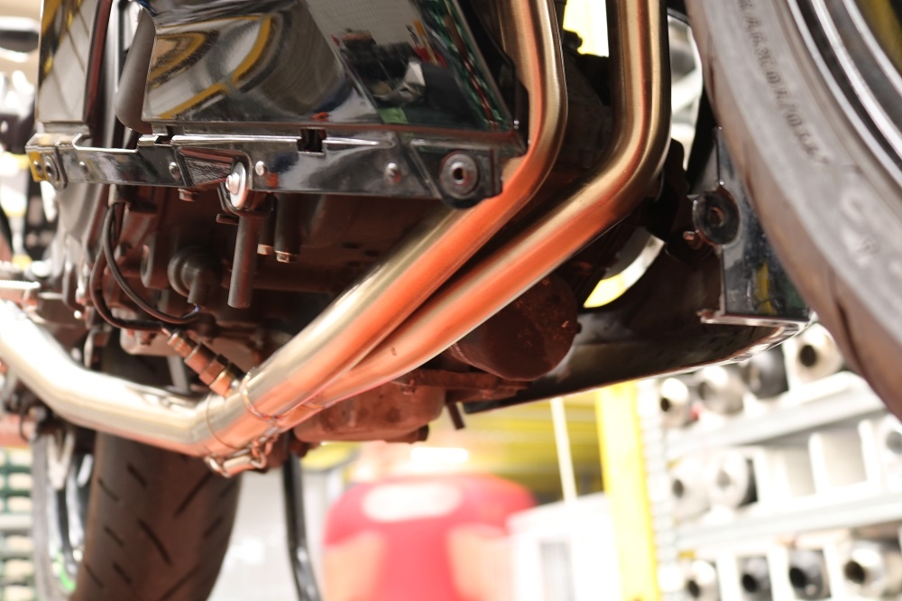 GPR auspuff kompatibel mit  Kawasaki Z 400 2018-2022, Decatalizzatore, Decat Pipe, Katalysatorabscheider, artikel ohne Genehmigung 