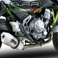 GPR auspuff kompatibel mit  Kawasaki Ninja 650 2017-2020, Albus Evo4, Homologierte auspuff mit verbindungsrohr und katalysator 