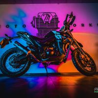 GPR auspuff kompatibel mit  Zontes Zt 125 G1 - U - U1 - Z2 2020-2024, M3 Black Titanium, Homologierte auspuff mit verbindungsrohr und katalysator 