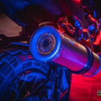 GPR auspuff kompatibel mit  Zontes Zt 125 G1 - U - U1 - Z2 2020-2024, M3 Inox , Homologierte auspuff mit verbindungsrohr und katalysator 