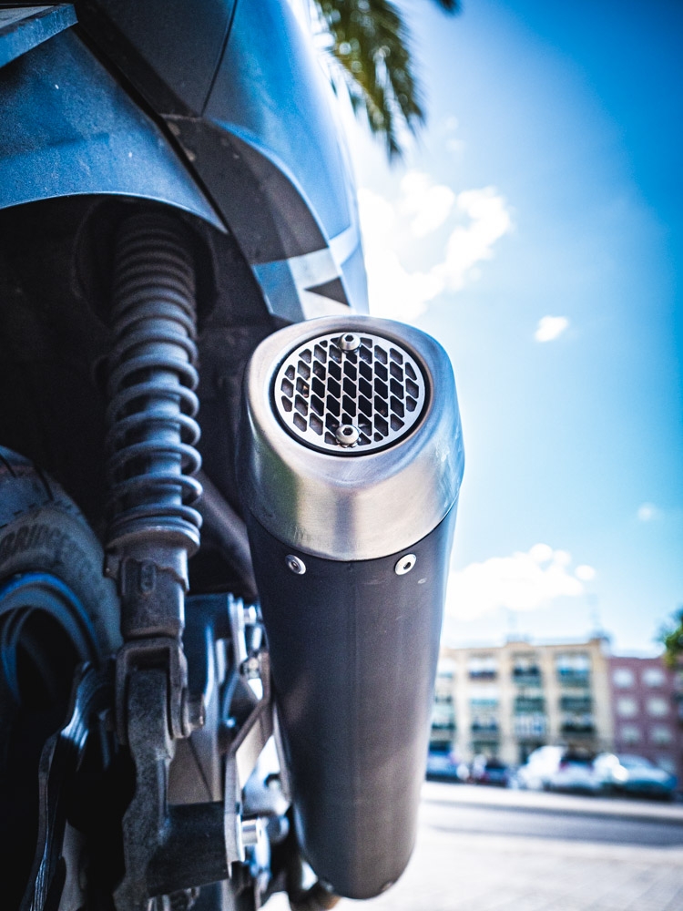 GPR auspuff kompatibel mit  Suzuki Burgman 200 I.E. 2007-2013, Evo4 Road, Homologierte auspuff mit verbindungsrohr und katalysator 