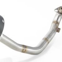 GPR auspuff kompatibel mit  Honda Sh 300 I.E. 2016-2020, Evo4 Road, Racing-Komplettsystem-Auspuff, einschließlich Krümmer und abnehmbarem DB-Killer 