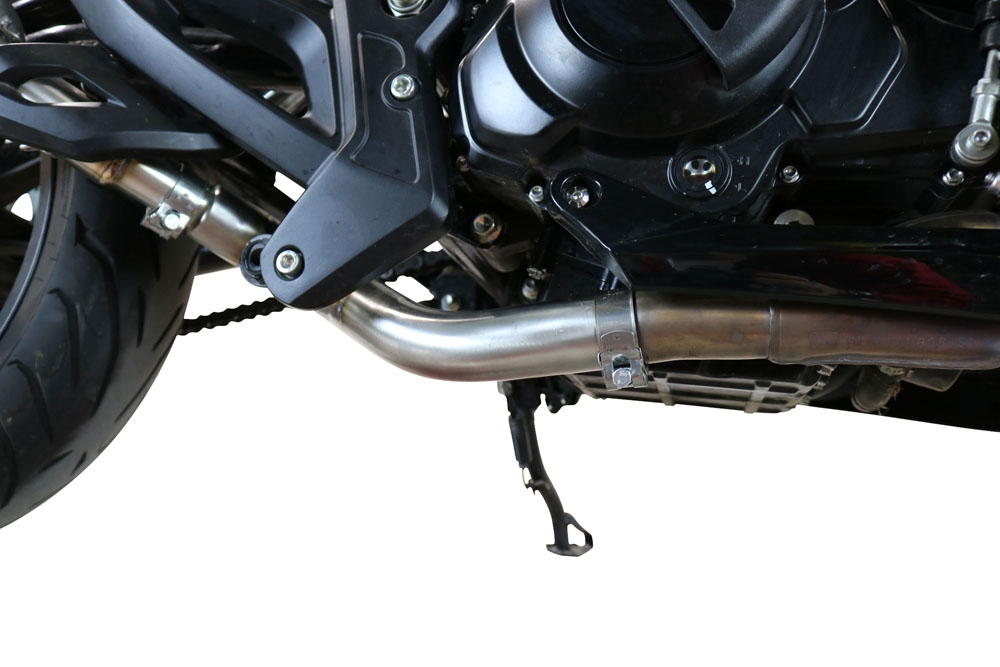 GPR auspuff kompatibel mit  Benelli 502 C 2021-2024, Decatalizzatore, Decat Pipe, Katalysatorabscheider, artikel ohne Genehmigung 