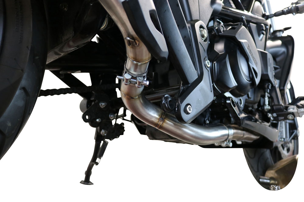 GPR auspuff kompatibel mit  Benelli 502 C 2021-2024, Decatalizzatore, Decat Pipe, Katalysatorabscheider, artikel ohne Genehmigung 