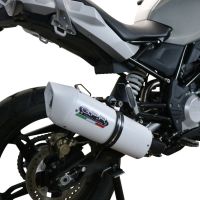 GPR auspuff kompatibel mit  Bmw G 310 Gs 2022-2024, Albus Evo4, Homologierte auspuff mit verbindungsrohr und katalysator 