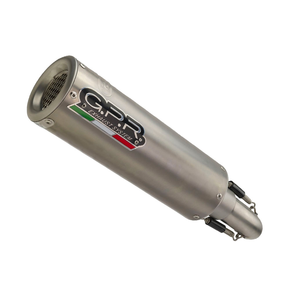 GPR auspuff kompatibel mit  Honda CB 750 Hornet  2023-2024, M2 Replica Titanium Competition line, Kompletter Rennauspuff, geliefert mit spezifischem Krümmer, Artikel ohne Homologation 
