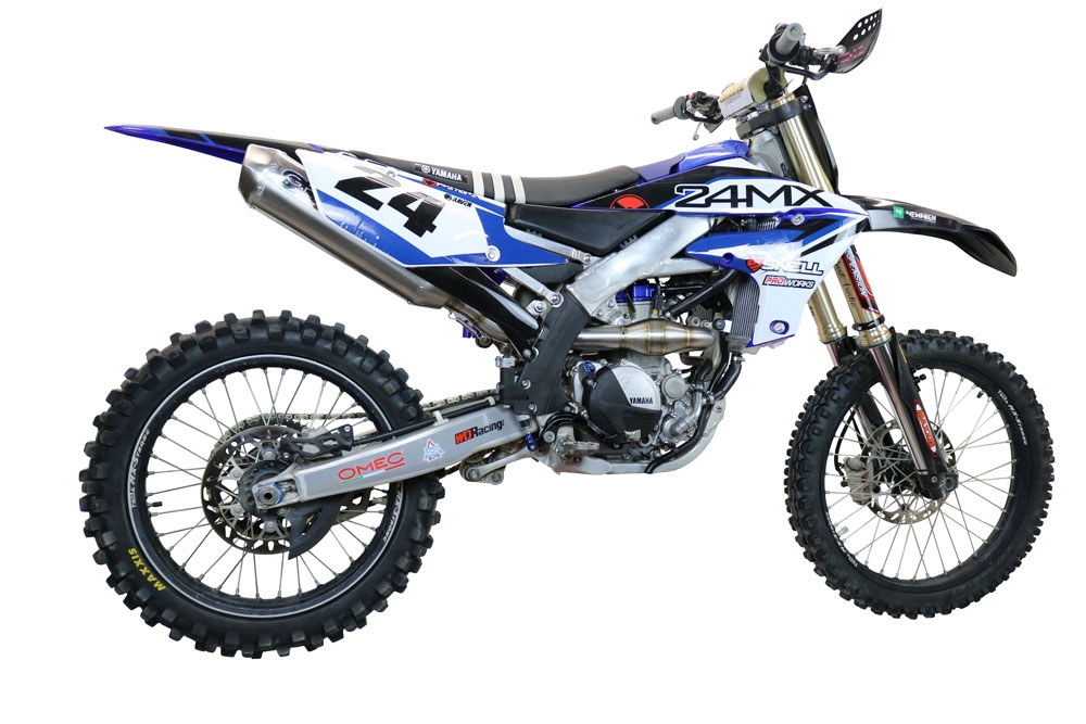 GPR auspuff kompatibel mit  Yamaha WR 250 F 2020-2024, Pentacross Inox, Racing-Komplettsystem-Auspuff, einschließlich Krümmer und abnehmbarem DB-Killer 