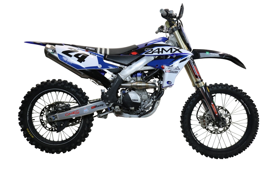 GPR auspuff kompatibel mit  Yamaha WR 250 F 2020-2024, Pentacross FULL Titanium, Racing-Komplettsystem-Auspuff, einschließlich Krümmer und abnehmbarem DB-Killer 
