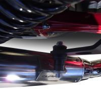 GPR auspuff kompatibel mit  Moto Guzzi V7 (I - II) Racer  2010-2016, Vintacone , Doppelt homologierter legaler Slip-On-Auspuff mit ABE, einschließlich abnehmbarer DB-Killer und verbindungsrohre 