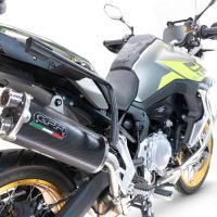 GPR auspuff kompatibel mit  Voge 900DSX 2024-2025, Dual Poppy, Zugelassener legaler Slip-On-Auspuff mit Abe, einschließlich abnehmbarem DB-Killer und Verbindungsrohr 