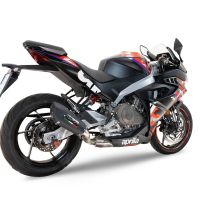 Esapament GPR compatibil cuApriliaRS 45720242025New Gpe Black titaniumRacing-Komplettsystem-Auspuff, einschließlich Krümmer und abnehmbarem DB-Killer