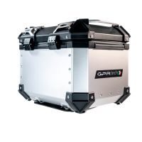 GPR TECH Zontes E 350 2023/2024 Topcase aus Aluminium, Inklusive Stahlplatte und Aluminium-Dachträger Kapazität Liter 26