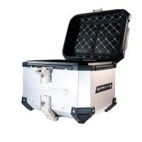 GPR TECH Zontes E 350 2023/2024 Topcase aus Aluminium, Inklusive Stahlplatte und Aluminium-Dachträger Kapazität Liter 26