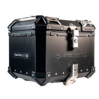 GPR TECH Honda Forza 750 2021/2024 e5 Topcase aus Aluminium, schwarze Farbe mit spezifischer Platte enthalten Kapazität Liter 45