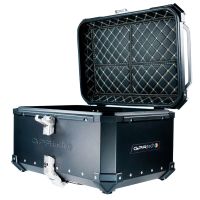 GPR TECH Honda Forza 750 2021/2024 e5 Topcase aus Aluminium, schwarze Farbe mit spezifischer Platte enthalten Kapazität Liter 55