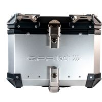 GPR TECH Zontes E 350 2023/2024 Topcase aus Aluminium, Inklusive Stahlplatte und Aluminium-Dachträger Kapazität Liter 35