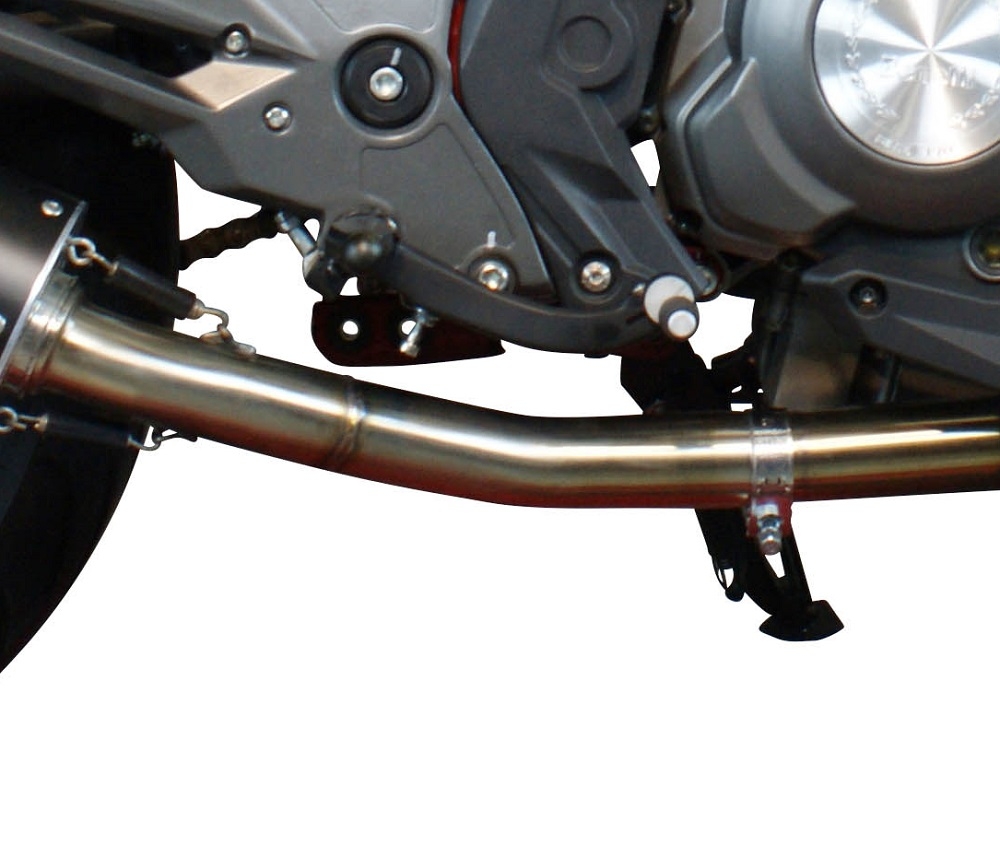 GPR auspuff kompatibel mit  Cf Moto 700 CL-X Adv 2022-2024, Decatalizzatore, Decat Pipe, Katalysatorabscheider, artikel ohne Genehmigung 