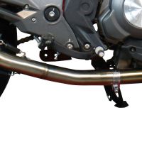 GPR auspuff kompatibel mit  Cf Moto 700 CL-X Adv 2022-2024, Decatalizzatore, Decat Pipe, Katalysatorabscheider, artikel ohne Genehmigung 