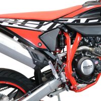 GPR auspuff kompatibel mit  Beta RR 125 4T Enduro 2021-2024, Decatalizzatore, Decat Pipe, Katalysatorabscheider, artikel ohne Genehmigung 