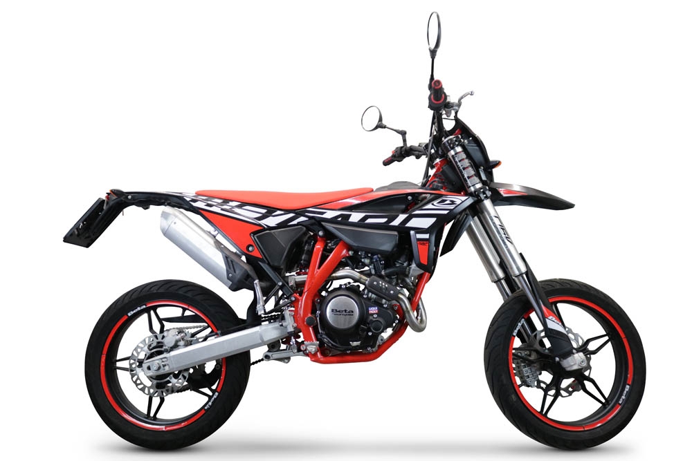 GPR auspuff kompatibel mit  Beta RR 125 4T Motard 2021-2024, Decatalizzatore, Decat Pipe, Katalysatorabscheider, artikel ohne Genehmigung 