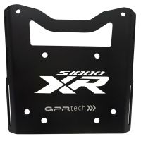 GPR TECH Bmw S 1000 XR - M 2020/2024 e5 SPEZIFISCHE TITANPLATTE OBEN CASE-ALPITECH 35/55 LT Spezifische Platte zur Befestigung, kompatibel mit dem Original-Gepäckträger, aus Titan mit 4 Verankerungspunkten