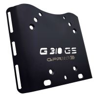 GPR TECH Bmw G 310 Gs 2017/2021 e4 Topcase aus Aluminium, schwarze Farbe mit spezifischer Platte enthalten Kapazität Liter 35