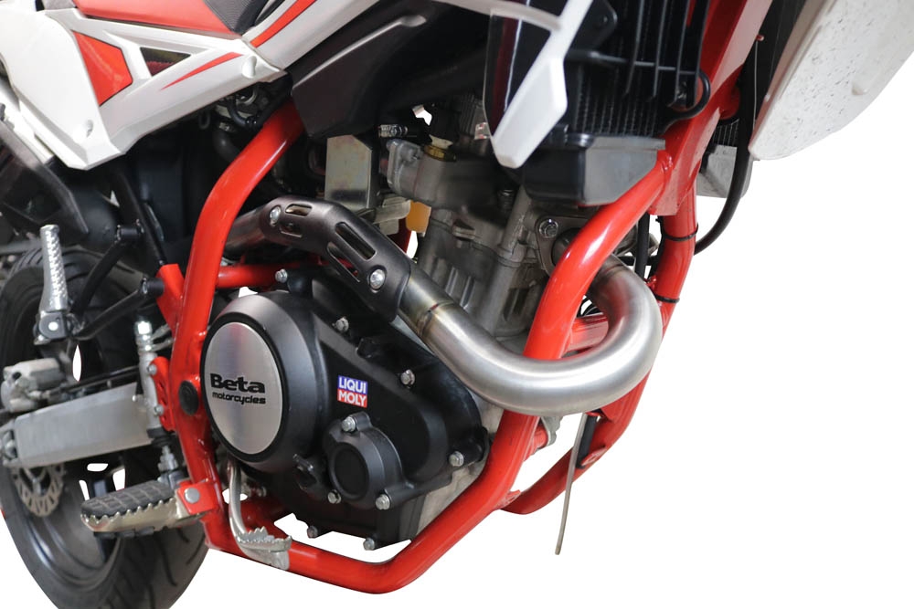 GPR auspuff kompatibel mit  Beta RR 125 4T Motard 2019-2020, Decatalizzatore, Decat Pipe, Katalysatorabscheider, artikel ohne Genehmigung 