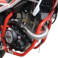 GPR auspuff kompatibel mit  Beta RR 125 4T Motard 2019-2020, Decatalizzatore, Decat Pipe, Katalysatorabscheider, artikel ohne Genehmigung 