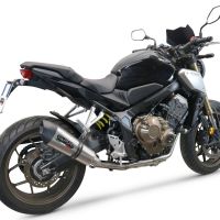 GPR auspuff kompatibel mit  Honda Cbr 650 R 2019-2020, New Grand Prix Evo Titanium, Homologierte auspuff mit verbindungsrohr und katalysator 