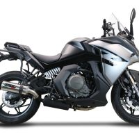 GPR auspuff kompatibel mit  Cf Moto 650 Gt 2025-2026, M3 Inox , Zugelassener legaler Slip-On-Auspuff mit Abe, einschließlich abnehmbarem DB-Killer und Verbindungsrohr 