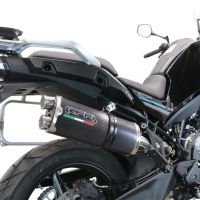 GPR auspuff kompatibel mit  Cf Moto 800 Mt Touring/Explorer 2025-2026, Dual Poppy, Zugelassener legaler Slip-On-Auspuff mit Abe, einschließlich abnehmbarem DB-Killer und Verbindungsrohr 