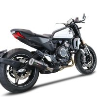 GPR auspuff kompatibel mit  Cf Moto 700 CL-X Adv 2025-2026, M3 Poppy , Zugelassener legaler Slip-On-Auspuff mit Abe, einschließlich abnehmbarem DB-Killer und Verbindungsrohr 