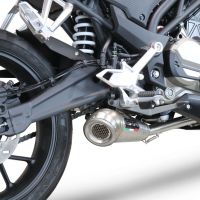 GPR auspuff kompatibel mit  Cf Moto 300 NK 2022-2024, Powercone Evo, Racing-Komplettsystem-Auspuff, einschließlich Krümmer und abnehmbarem DB-Killer 