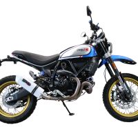 GPR auspuff kompatibel mit  Ducati Scrambler 800 Urban Motard 2021-2023, Albus Evo4, Zugelassener legaler Slip-On-Auspuff mit ABE, inklusive abnehmbarem DB-Killer, Verbindungsrohr und Katalysator 