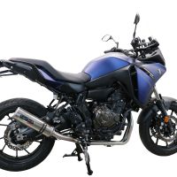 GPR auspuff kompatibel mit  Yamaha Tracer 7 2021-2024, M3 Inox , Racing-Komplettsystem-Auspuff, einschließlich Krümmer und abnehmbarem DB-Killer 